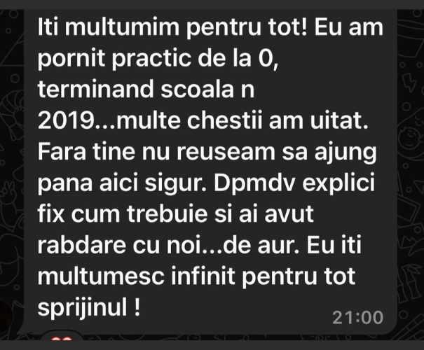 Poți începe de la zero